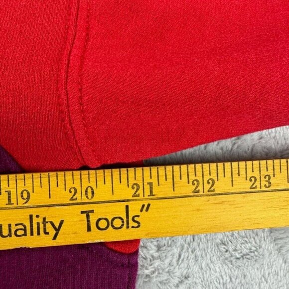 Nike Rework Red/Purple Sweater Men's Size M (Fits a side down) - Picture 6 of 11